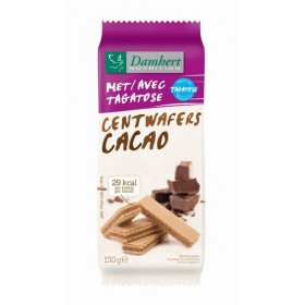 Gaufrettes Chocolat sans sucre à la Tagatose pour diabétique 