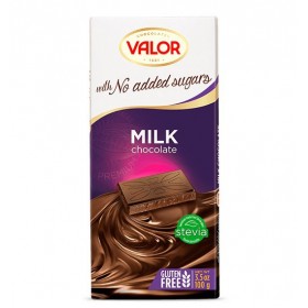 Tablette Chocolat au Lait Sans Sucre avec Édulcorant Pour Diabétique V 