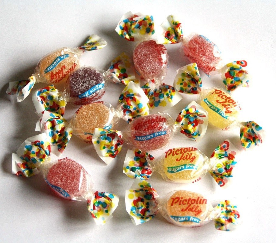 1 KG - Bonbons aux fruits Jelly Sans Sucre avec Édulcorant Pour Diabétiques