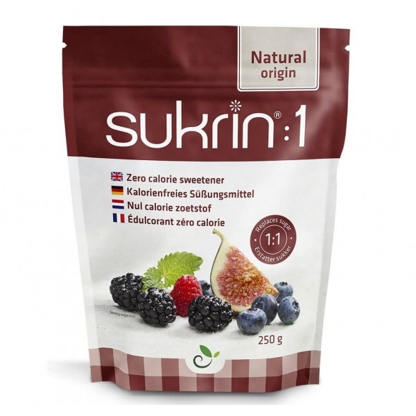 SUKRIN 1 -   Le Sucre en poudre du Diabétique 250g - S
